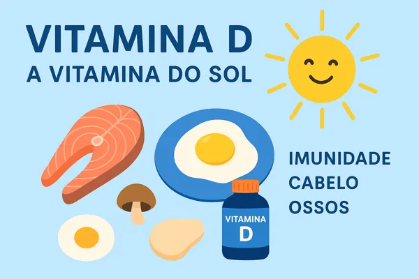 Vitamina D: A Vitamina do Sol que Fortalece Corpo, Cabelo e Imunidade